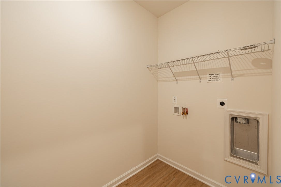 505 Bayberry Lane, Spring Creek, Zion Crossroads, VA 22942 A spacious laundry room and a powder room for guests complete the first floor.