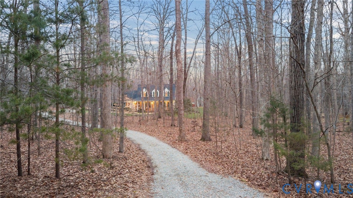 1385 Palmore Road, Powhatan, VA 23139 Driveway
