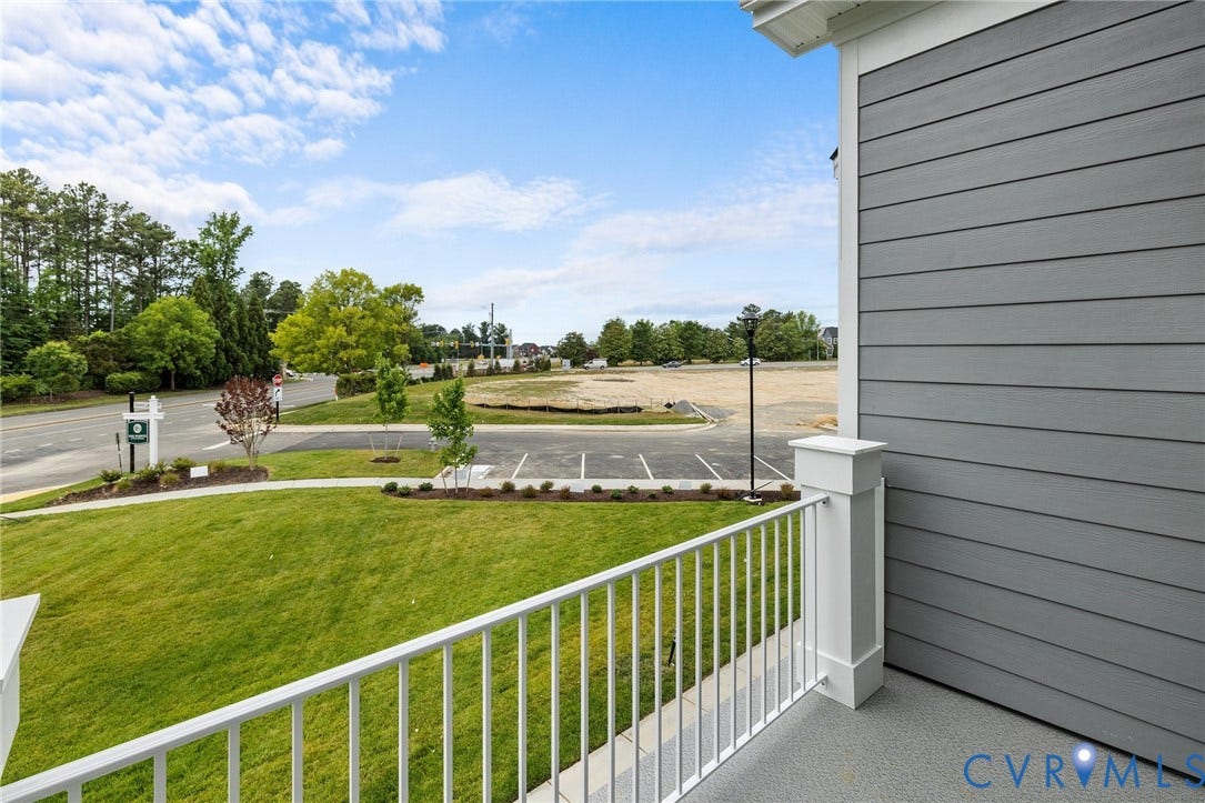 5313 Twisting Vine Lane, #205, The Pointe At Twin Hickory, Glen Allen, VA 23059 View of balcony