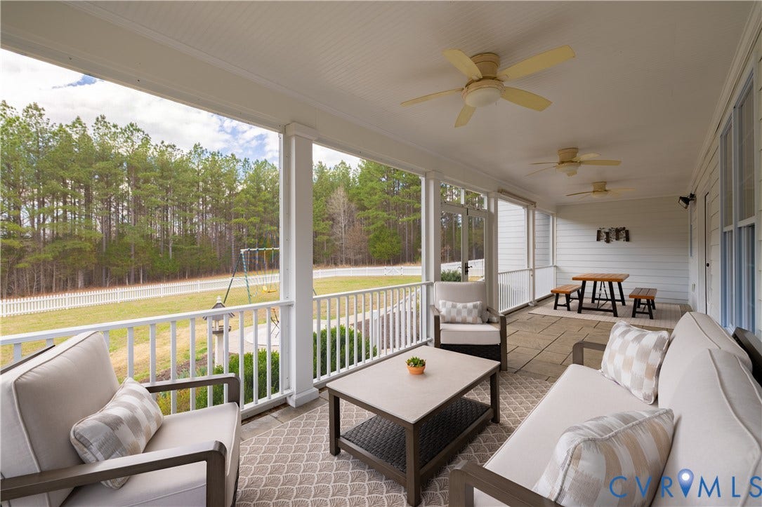 3175 Taurman Park Drive, Taurman Park, Powhatan, VA 23139 Screen Porch-TO DIE FOR!