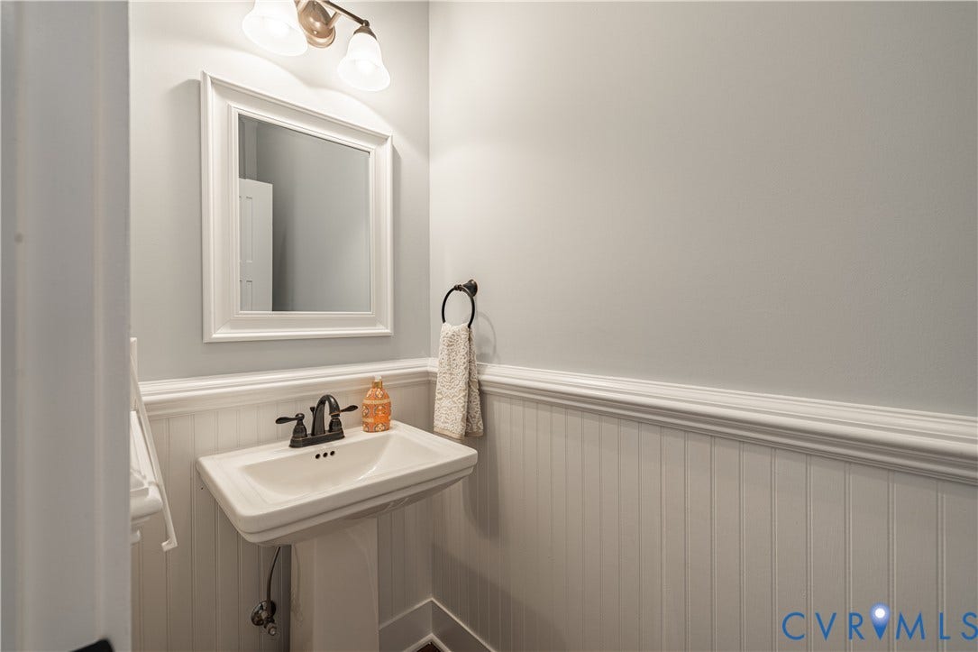 3175 Taurman Park Drive, Taurman Park, Powhatan, VA 23139 Powder room