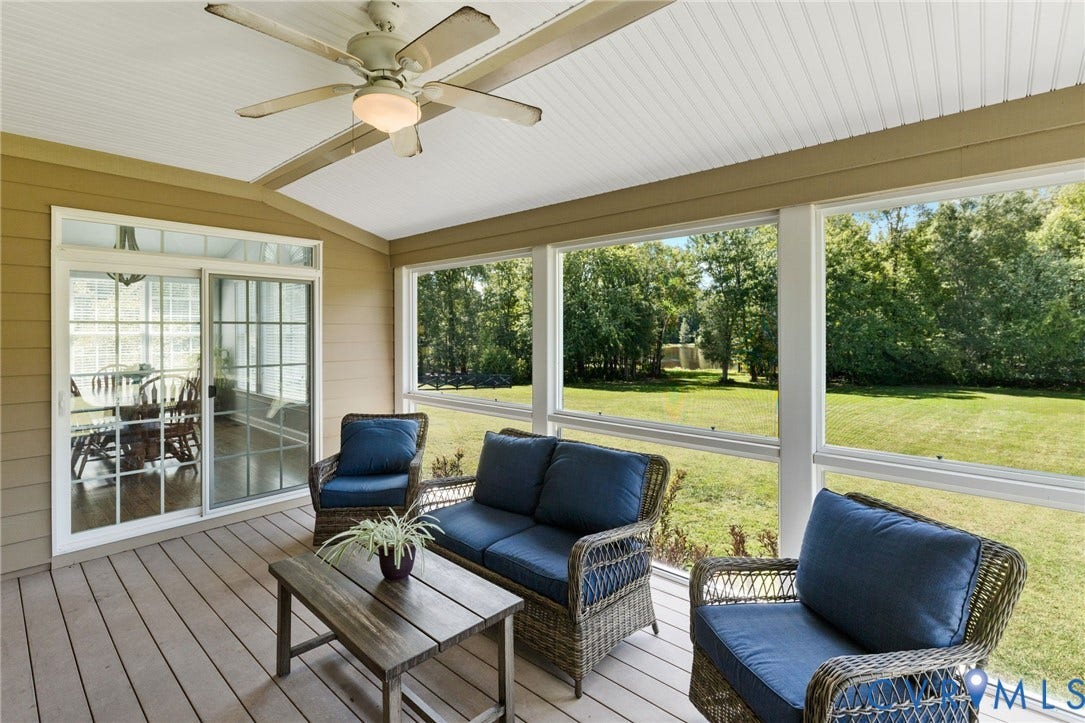 3765 Tilmans Farm Drive, Tilmans Farm, Powhatan, VA 23139 Screen Porch