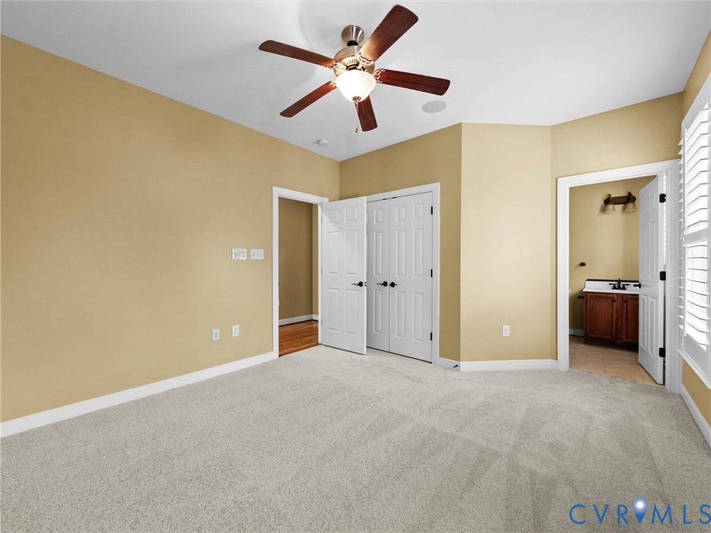 2925 Mill Mount Parkway, Westlake At Mill Mount, Powhatan, VA 23139 First Floor Bedroom On The 1st Floor