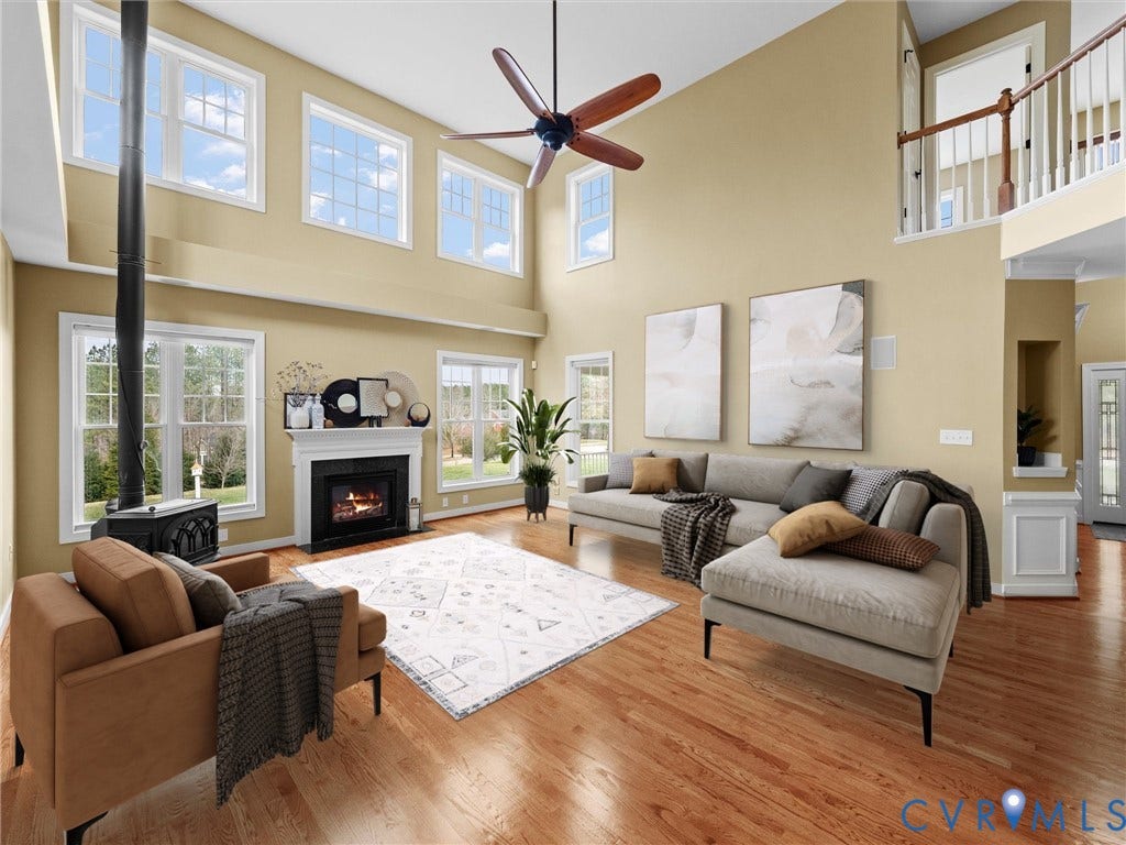2925 Mill Mount Parkway, Westlake At Mill Mount, Powhatan, VA 23139 Virtually Staged Great Room