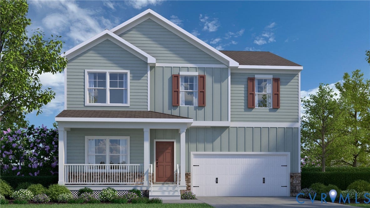 King Traditional C - Home is under construction. Photo is from builder's library and shown as example only (colors, features and options will vary).