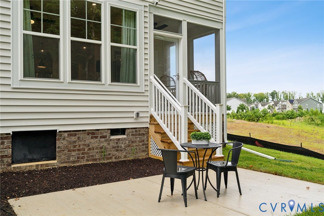 18747 Palisades Ridge, Palisades Cove, Moseley, VA 23120 Optional Patio