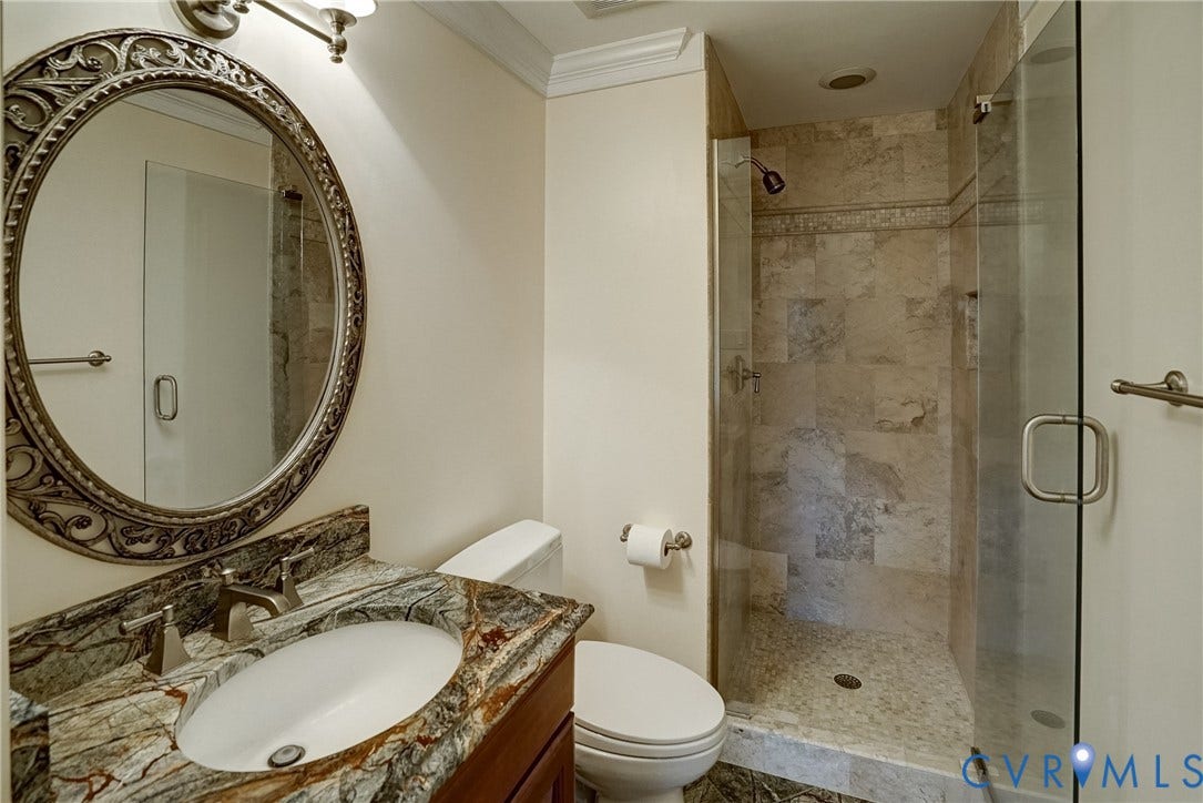 4 Red Fox Road, Hermitage Country Club, Manakin Sabot, VA 23103 Lower Level Guest Bathroom