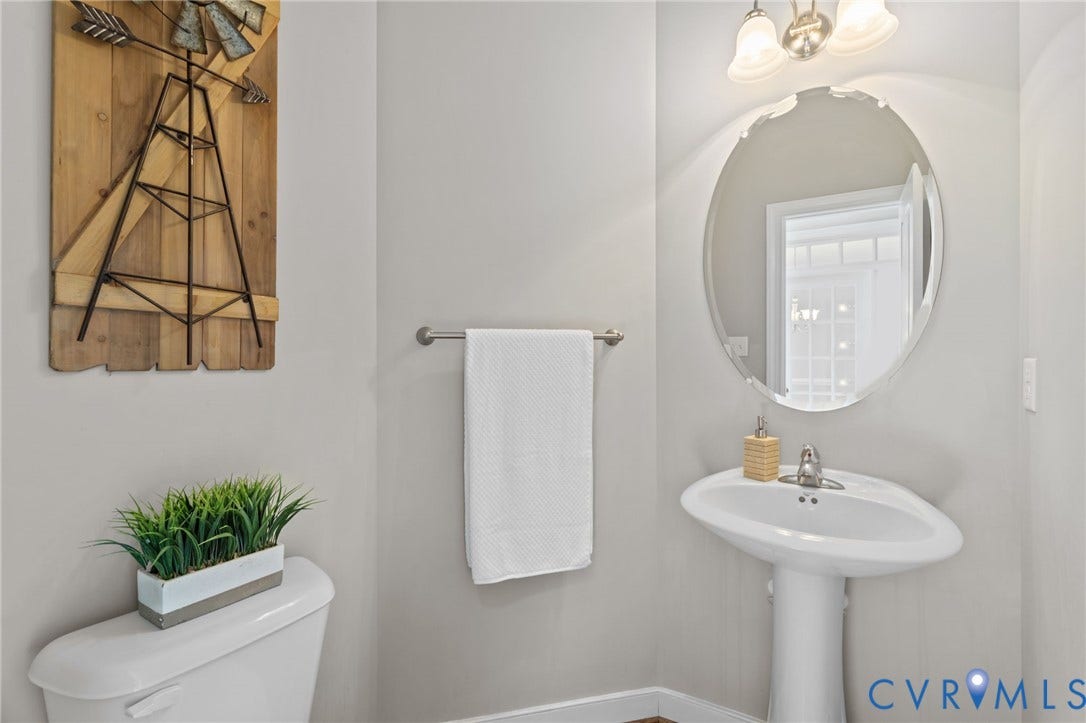 1638 Olde Links Drive, Powhatan, VA 23139 Half bath