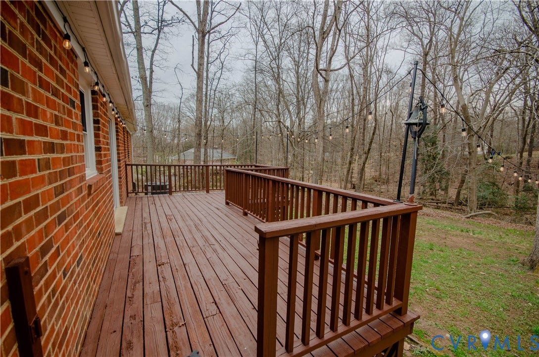 2231 Fall Line Drive, Powhatan, VA 23139 View of deck