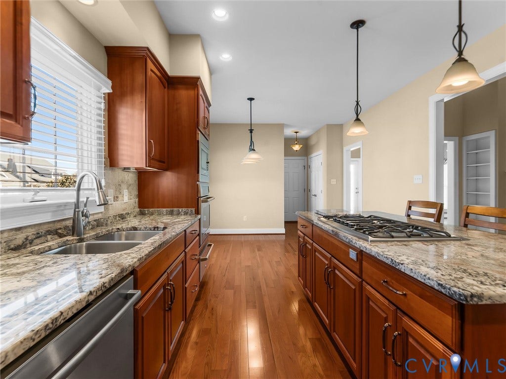2097 William Dance Way, Scottville, Powhatan, VA 23139 Gas Cooking