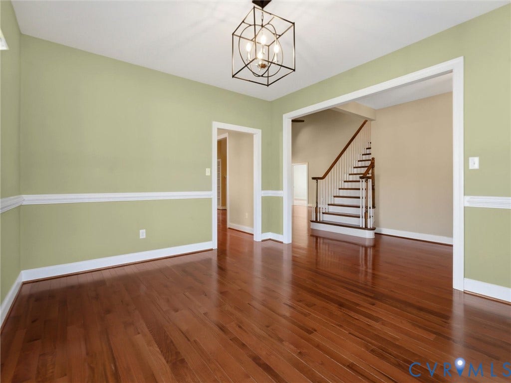 2097 William Dance Way, Scottville, Powhatan, VA 23139 Front Room- Dining, Library, Sitting- You Name It!