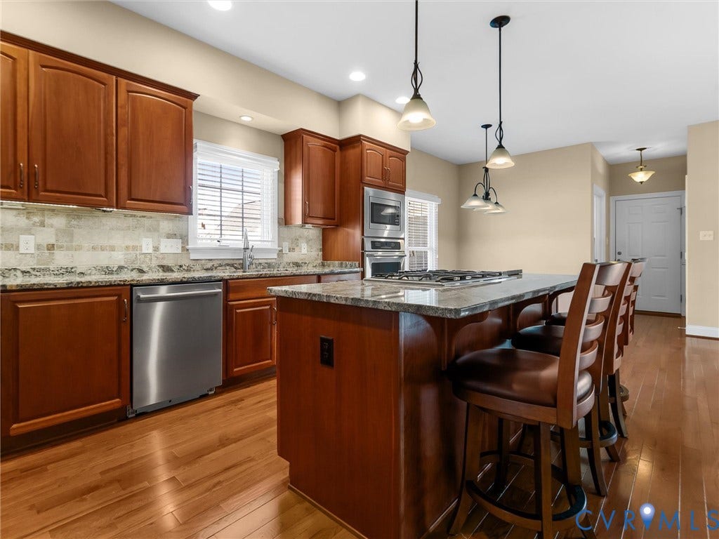 2097 William Dance Way, Scottville, Powhatan, VA 23139 Hardwood Floors, Custom Cabinets, Premier Gas Cooking