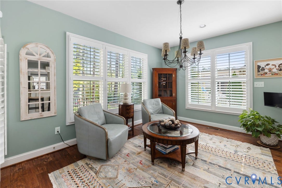1493 Camberley Drive, Parke At Saddlecreek, Manakin Sabot, VA 23103 Perfect for morning coffee.