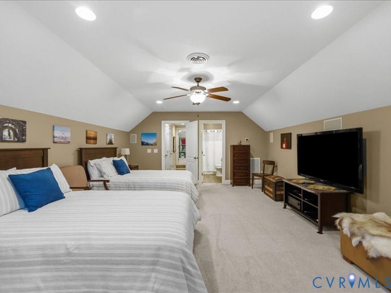 2767 E Maple Grove Lane, Powhatan, VA 23139 2nd Floor primary with attached full bath