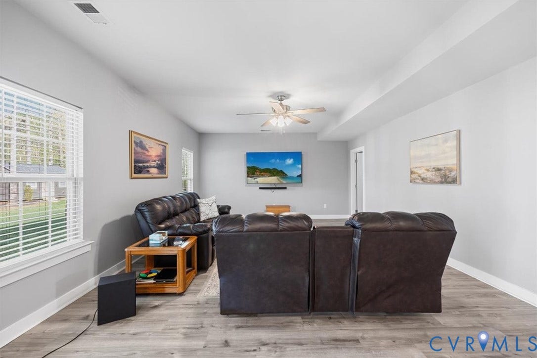 10448 Centralia Station Road, Chesterfield, VA 23831 Spacious family room with exercise room/office off the back