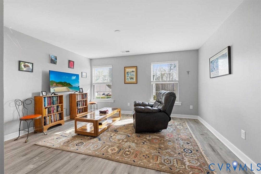 10448 Centralia Station Road, Chesterfield, VA 23831 Loft area on second floor enjoys lots of natural light