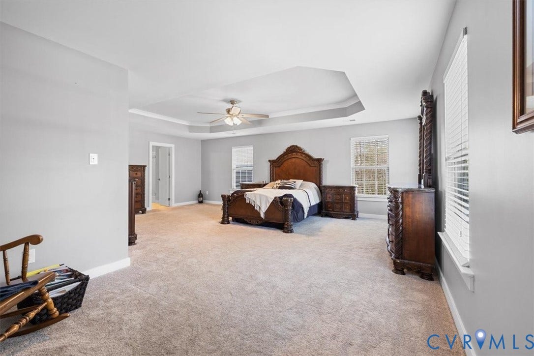 10448 Centralia Station Road, Chesterfield, VA 23831 Very spacious Primary Bedroom