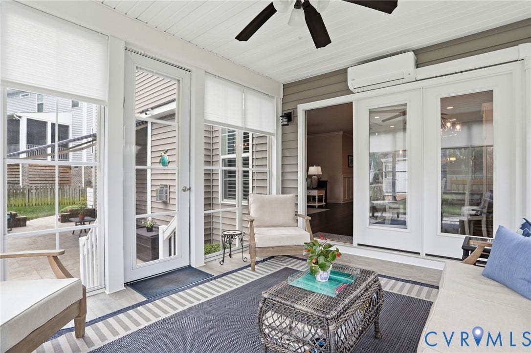 8907 Lavenham Loop, Lavenham, Midlothian, VA 23112 Conditioned four seasoned sun room