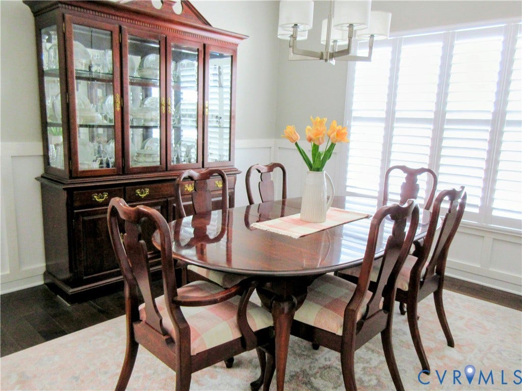 8907 Lavenham Loop, Lavenham, Midlothian, VA 23112 Photo of furnished dinning room