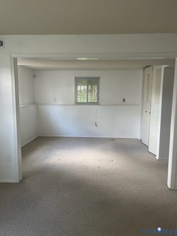 Downstairs bedroom in basement