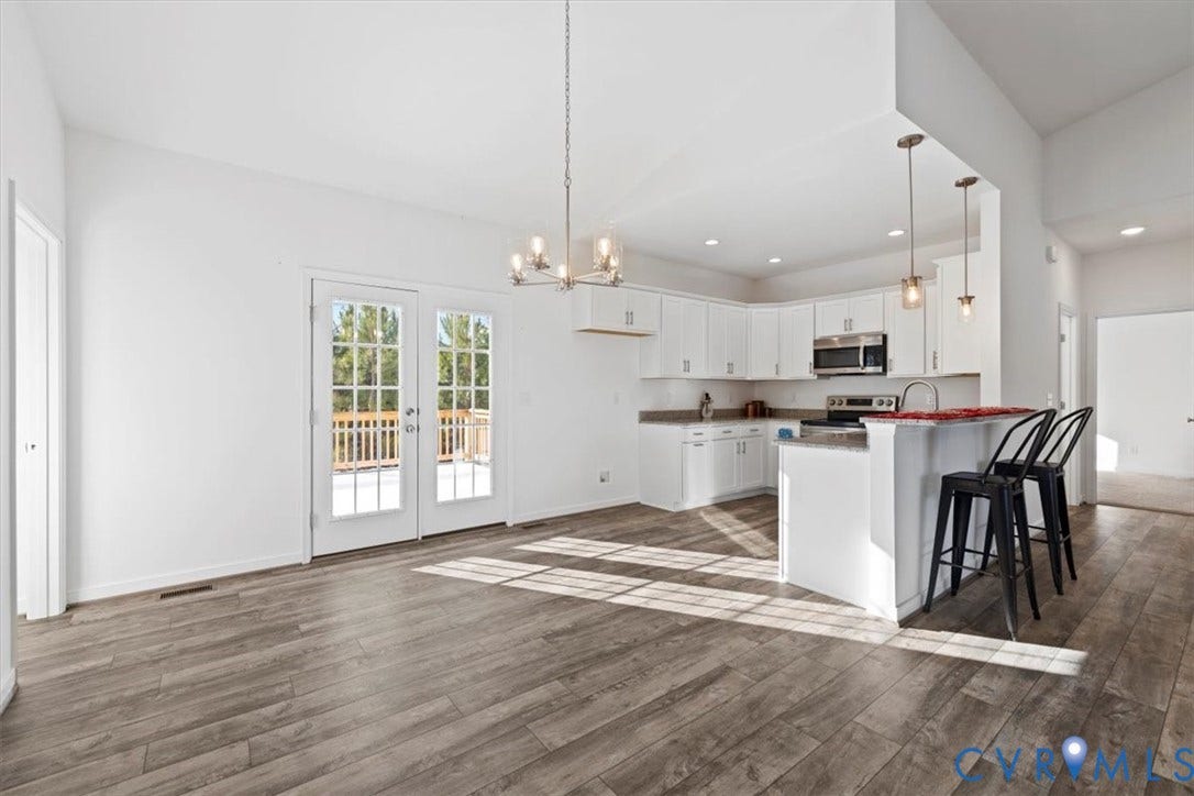 0 Barter Hill Road LOT 3, Cumberland, VA 23040 LVP flooring color may vary from photo