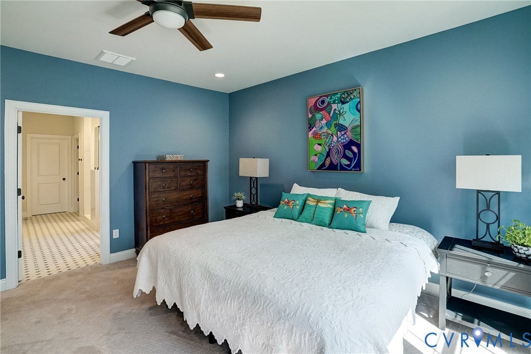 12387 S Readers Circle, Readers Branch, Manakin Sabot, VA 23103 Primary Bedroom with Spa-like Bath