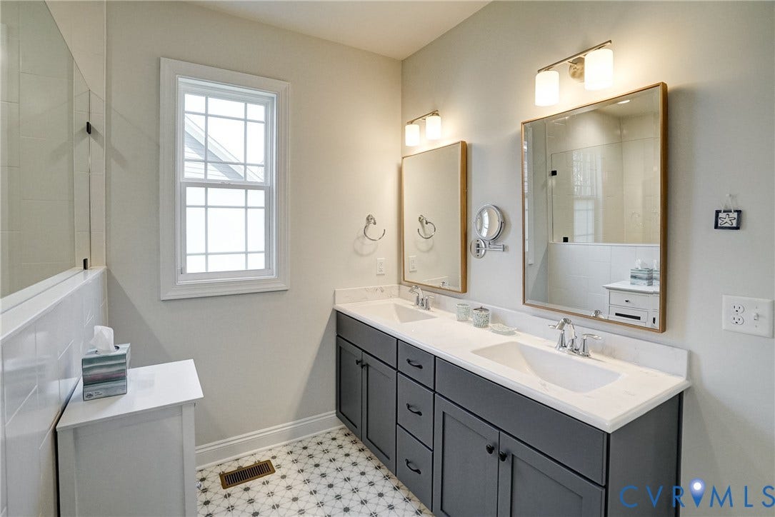 12387 S Readers Circle, Readers Branch, Manakin Sabot, VA 23103 Primary Bath Featuring Appealing Current colors and Double Vanity