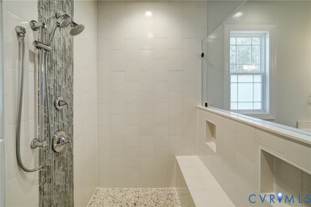 12387 S Readers Circle, Readers Branch, Manakin Sabot, VA 23103 Primary Bath with Over-Sized Tiled Shower