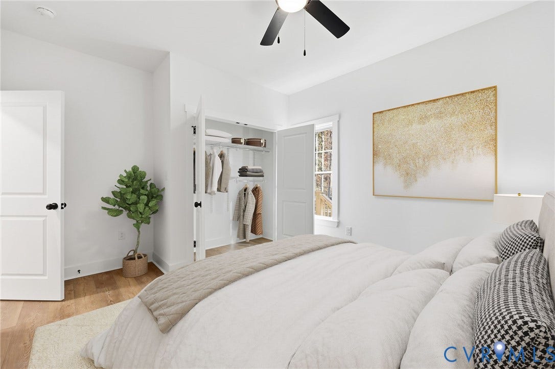 425 Sugar Fork Road, Cumberland, VA 23040 Bedroom virtually staged