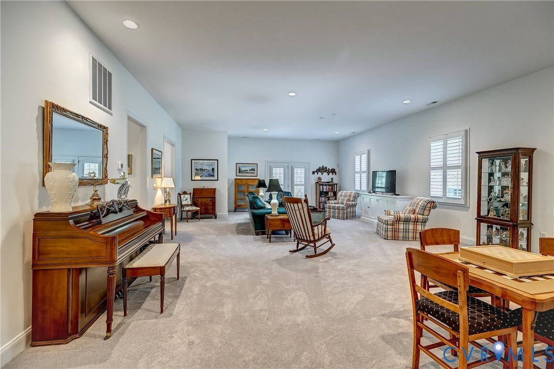 12438 Leith Hill Circle, Richmond, VA 23103 Living space on the Terrace level