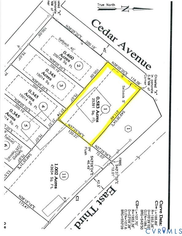 Property photo for 0 Cedar Avenue, Farmville, VA