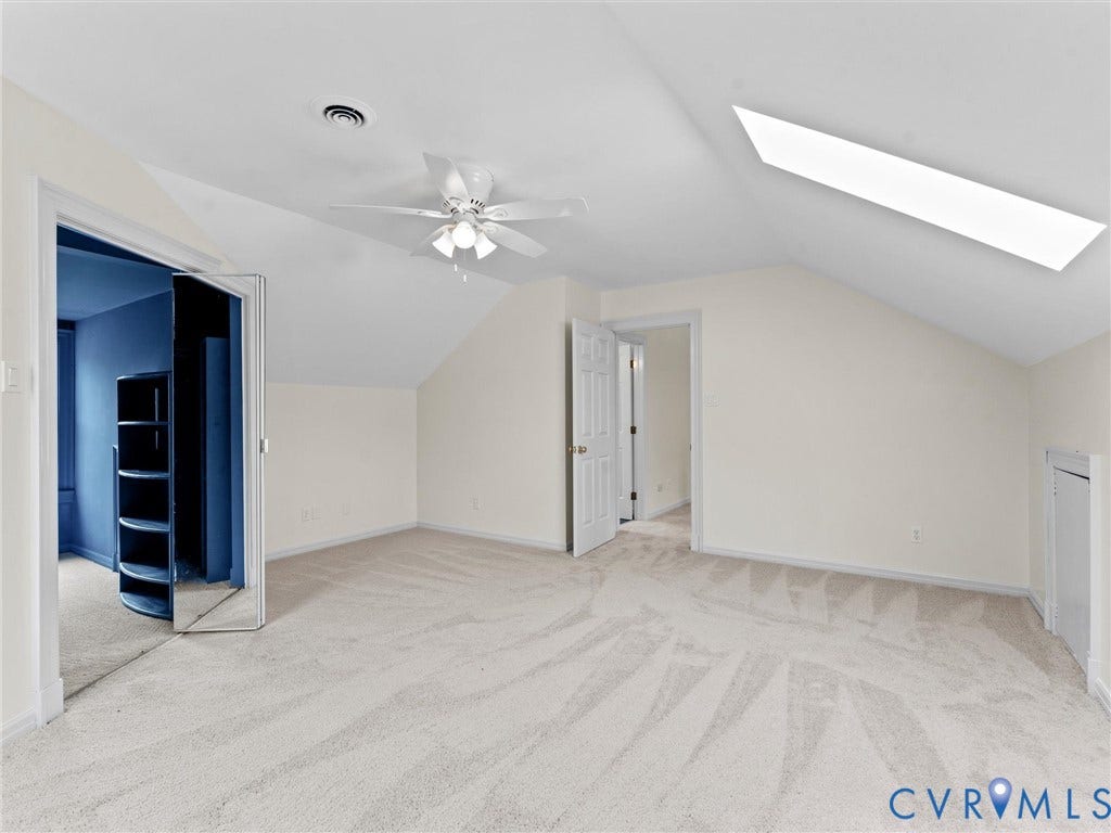 425 Starview Lane, Gum Spring, VA 23065 Bedroom 3 as well as the entire upstairs has new carpeting and paint