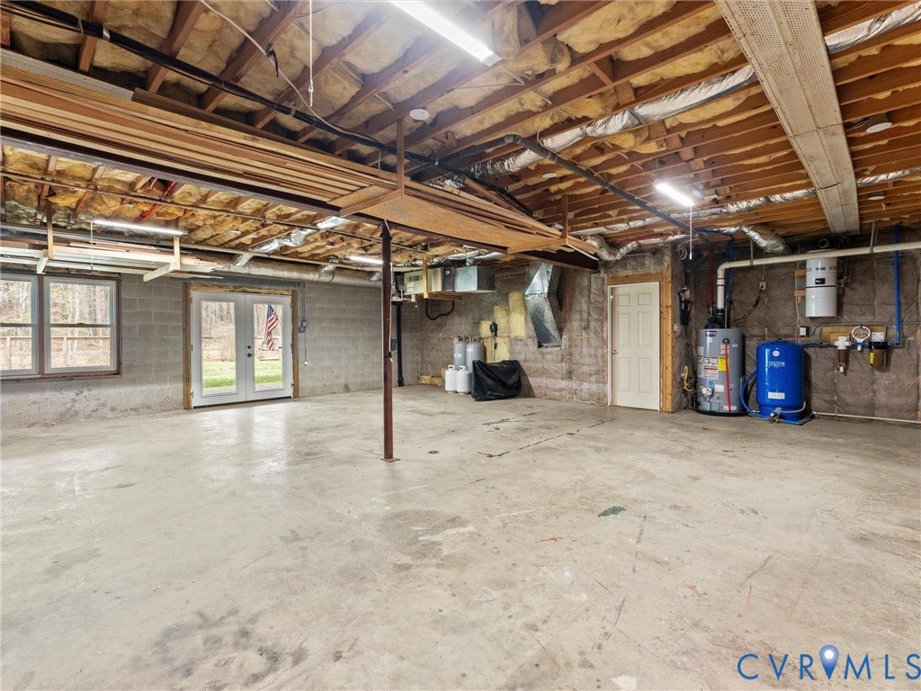 425 Starview Lane, Gum Spring, VA 23065 Conditioned storage space in basement