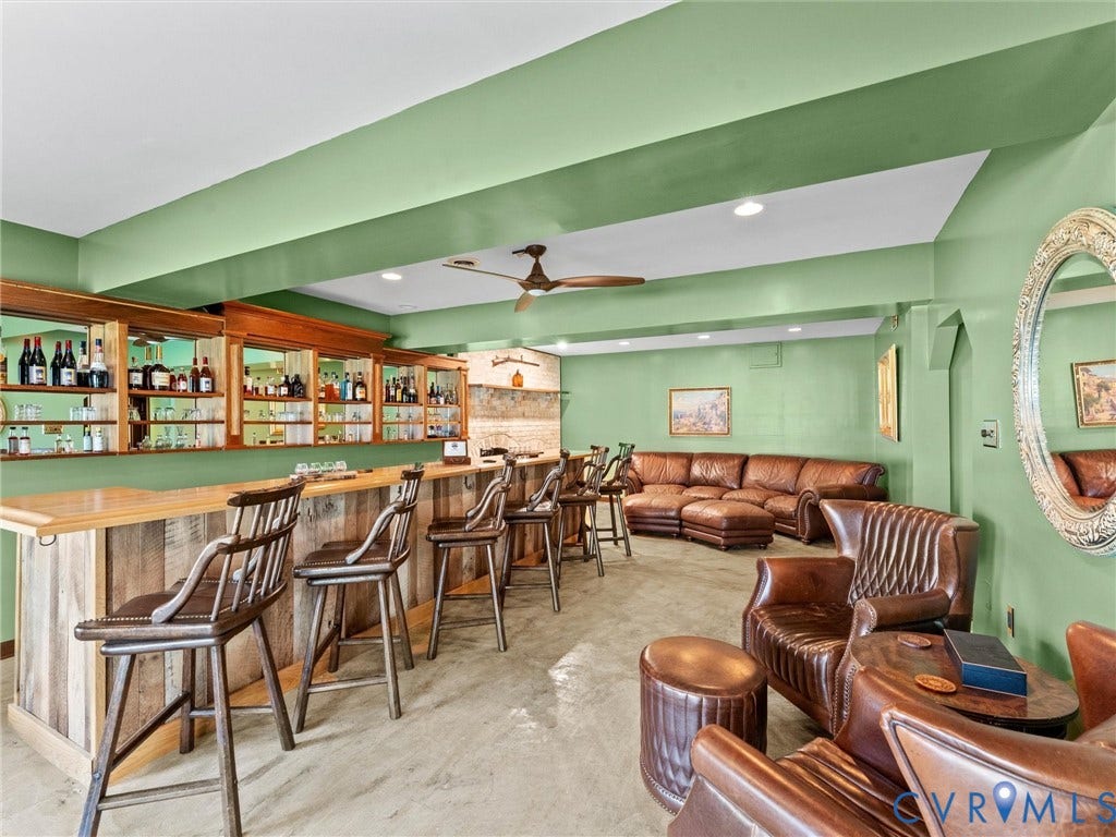 425 Starview Lane, Gum Spring, VA 23065 Custom bar area for entertaining and relaxing