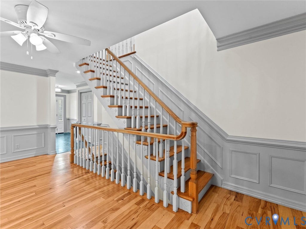 425 Starview Lane, Gum Spring, VA 23065 Access from kitchen to either the second floor or the bar area downstairs.