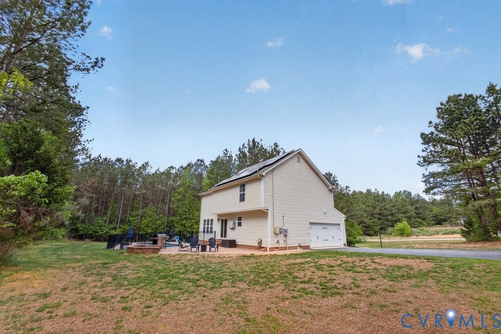 6332 Walnut Tree Drive, Powhatan, VA 23139 Back of home