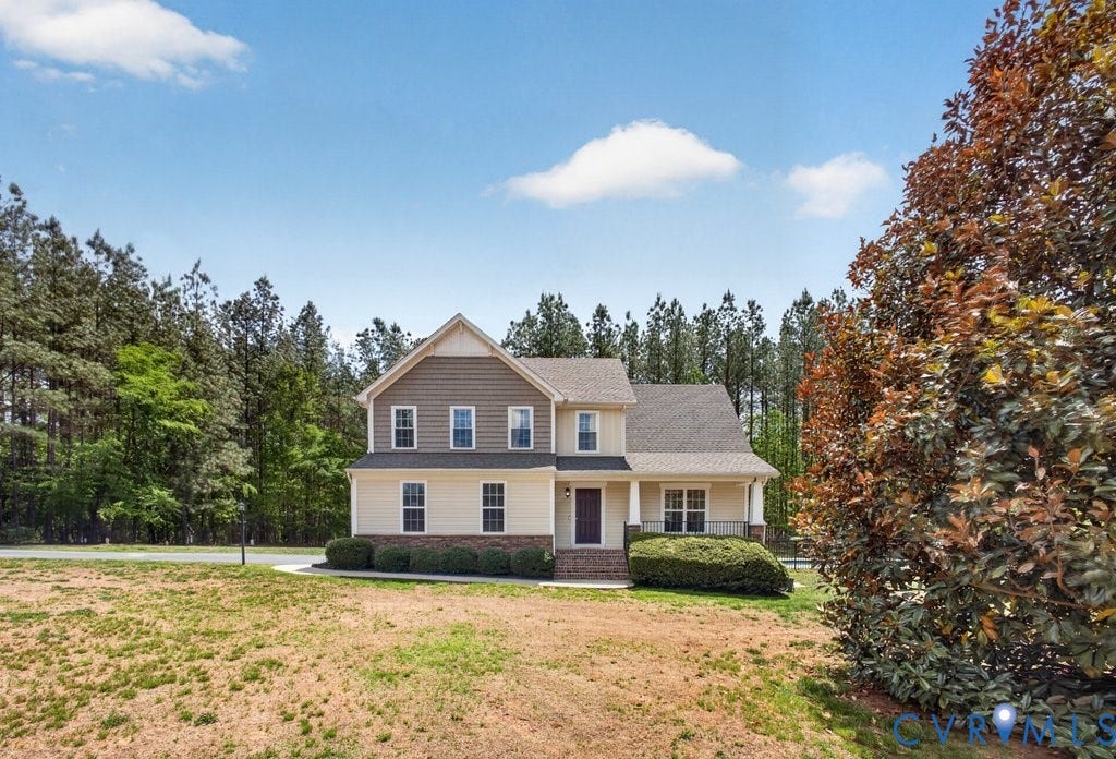 6332 Walnut Tree Drive, Powhatan, VA 23139 Front of home
