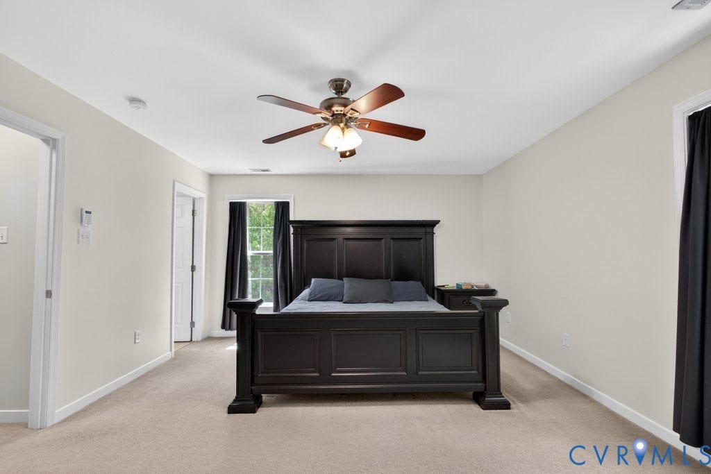 6332 Walnut Tree Drive, Powhatan, VA 23139 Primary bedroom