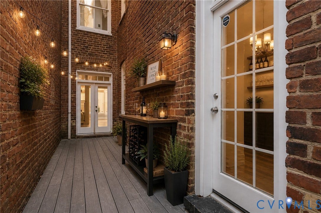 308 N Lombardy Street, The Fan - Triangle Park, Richmond, VA 23220 virtually staged side porch