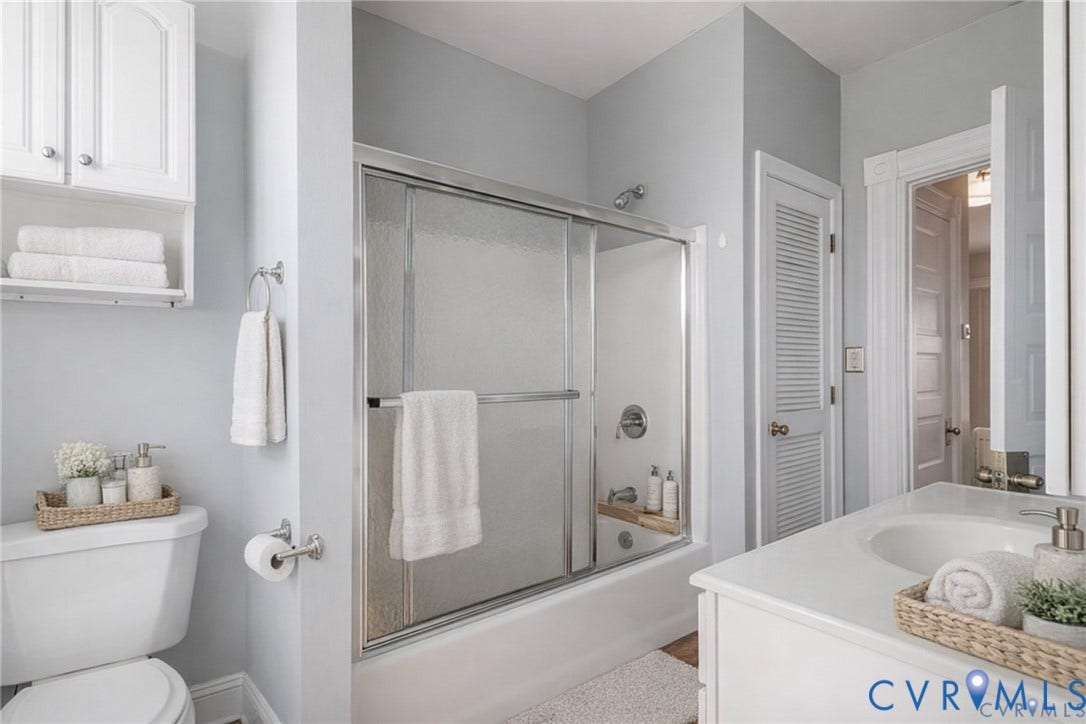308 N Lombardy Street, The Fan - Triangle Park, Richmond, VA 23220 virtually staged 3 floor full bath