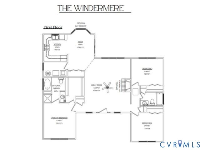 1135 Hanback Road, Hanback North, Gordonsville, VA 22942 Floor plan