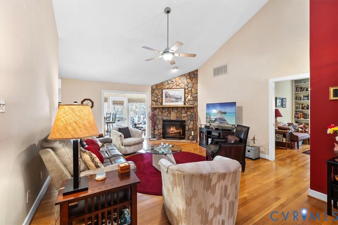 1858 Rock Point Drive, Powhatan, VA 23139 Living Room
