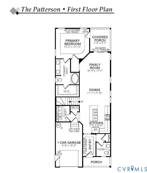 6305 Lila Crest Lane, Cottages At Millwood, Chesterfield, VA 23112 First floor