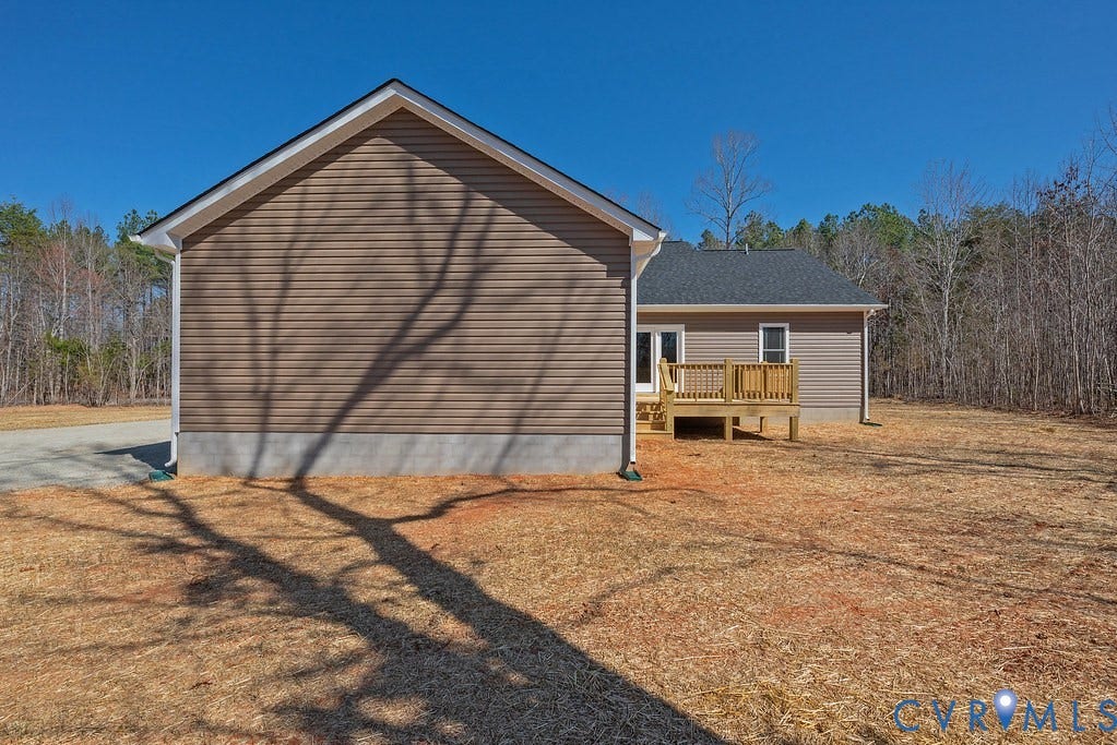 TBD Black Haw Lane, Hanover, VA 23059 View of property exterior with a wooden deck