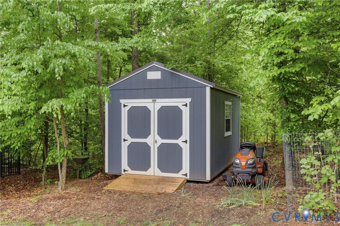 3638 Walkers Creek, Powhatan, VA 23139 Additional storage with detached shed.