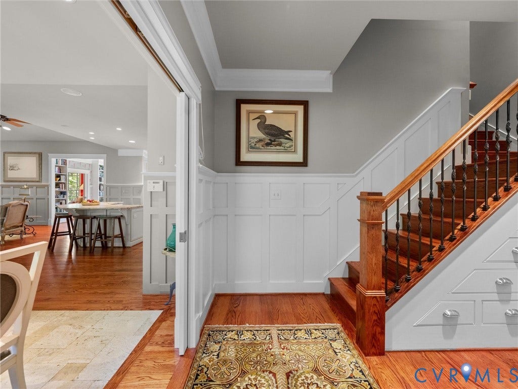 3025 Mill Mount Lane, Powhatan, VA 23139 Stairs to second floor