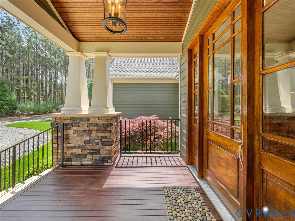 3025 Mill Mount Lane, Powhatan, VA 23139 Front Porch