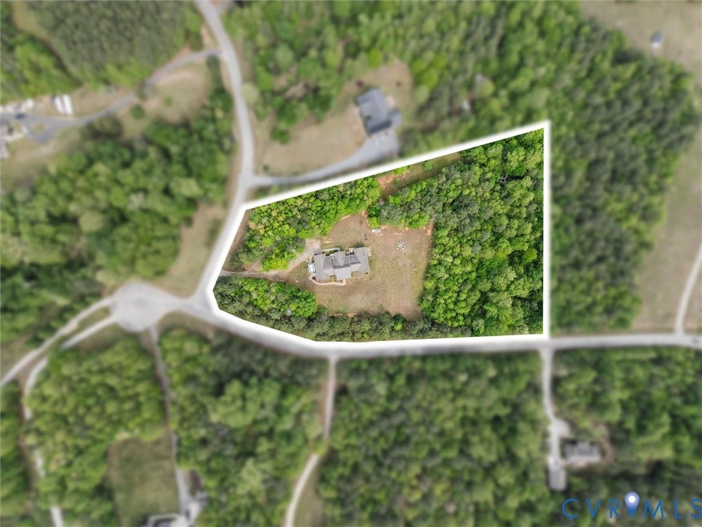 8151 Hidden Valley Court, Hidden Valley, Amelia, VA 23002 Aerial View