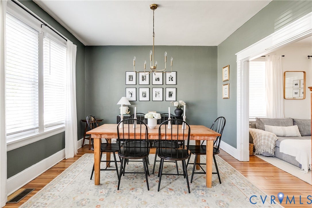 521 Northside Avenue, Highland Terrace, Richmond, VA 23222 Dedicated dining room with space to gather