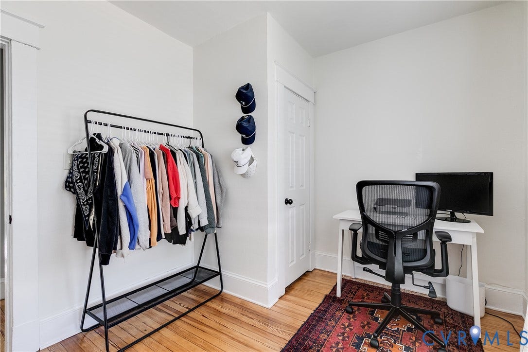 521 Northside Avenue, Highland Terrace, Richmond, VA 23222 Third bedroom is a versatile space, great for a home office